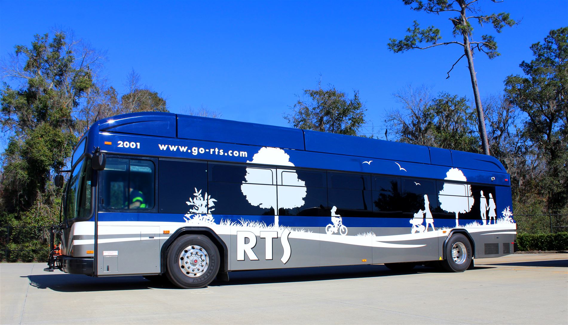 city of gainesville florida regional transit system 2001 electric bus